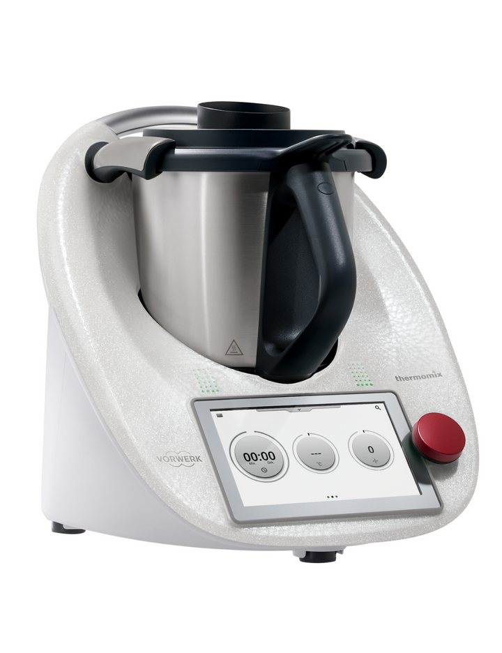 Thermomix® TM6® Sparkling White (Red Dial) - Limited Edition