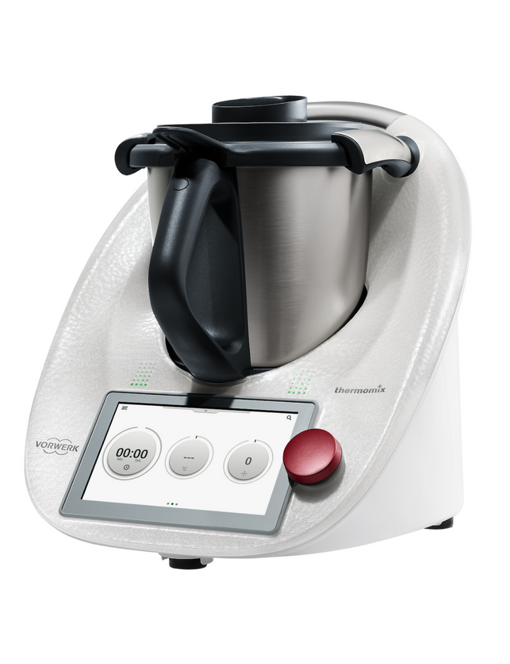 Thermomix® TM6® Sparkling White (Red Dial) - Limited Edition