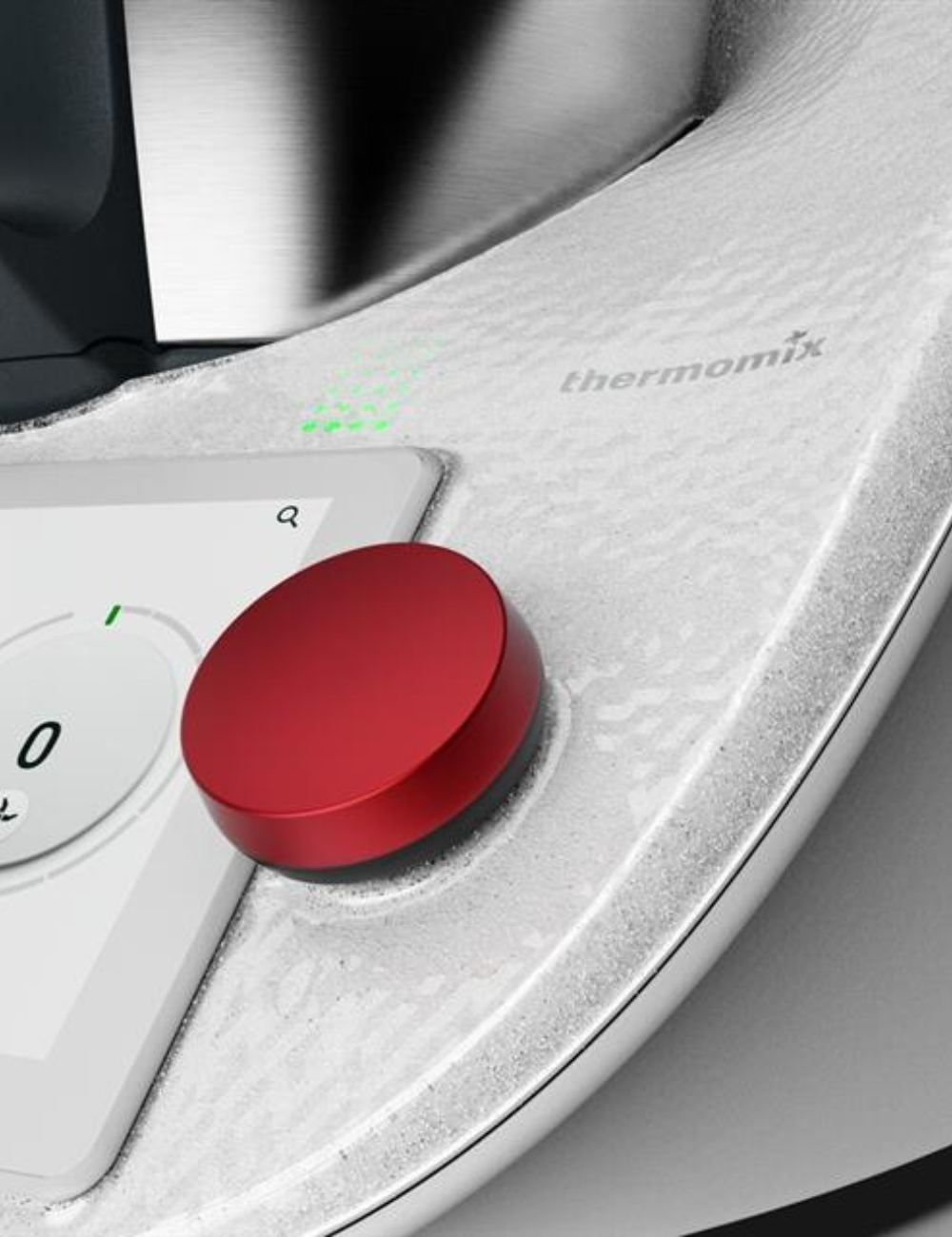 Thermomix® TM6® Sparkling White (Red Dial) - Limited Edition